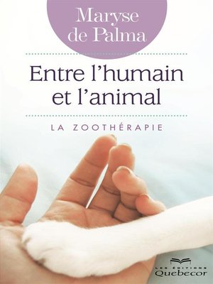 cover image of Entre l'humain et l'animal